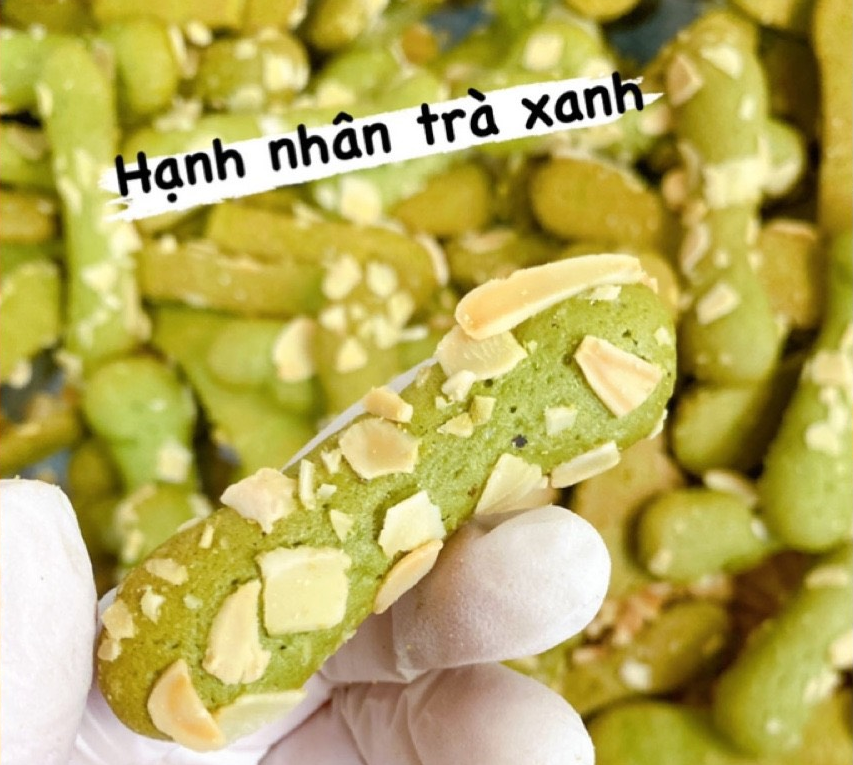 Bơ Hạnh nhân Trà xanh